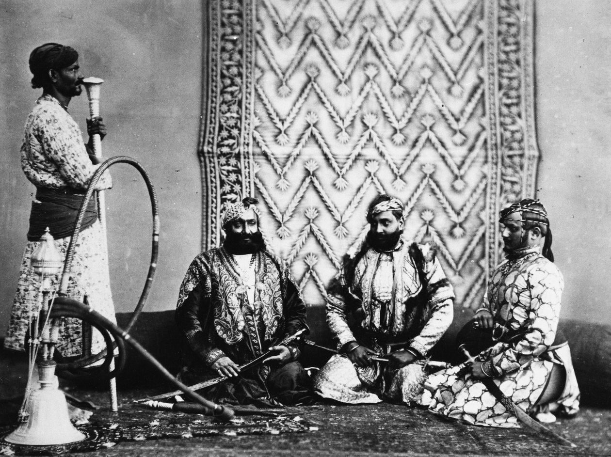 Rajputs, ca. 1860er von Charles Robertson: Kunstdruck