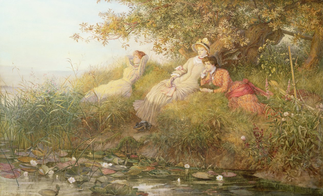 Die Lotosesser, 1893 von Charles J. Staniland