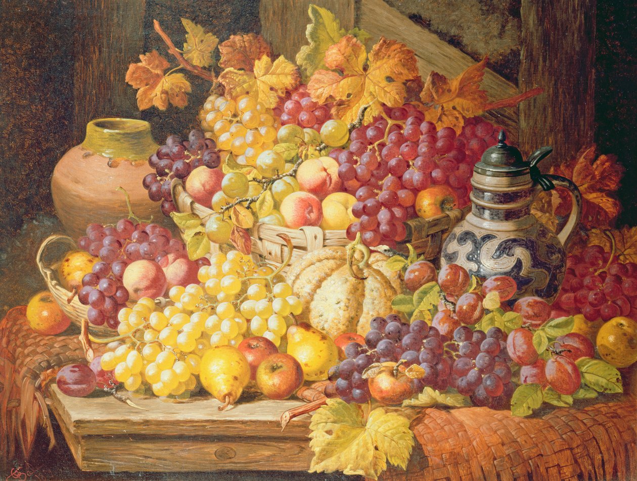 Stillleben mit Früchten von Charles Thomas Bale