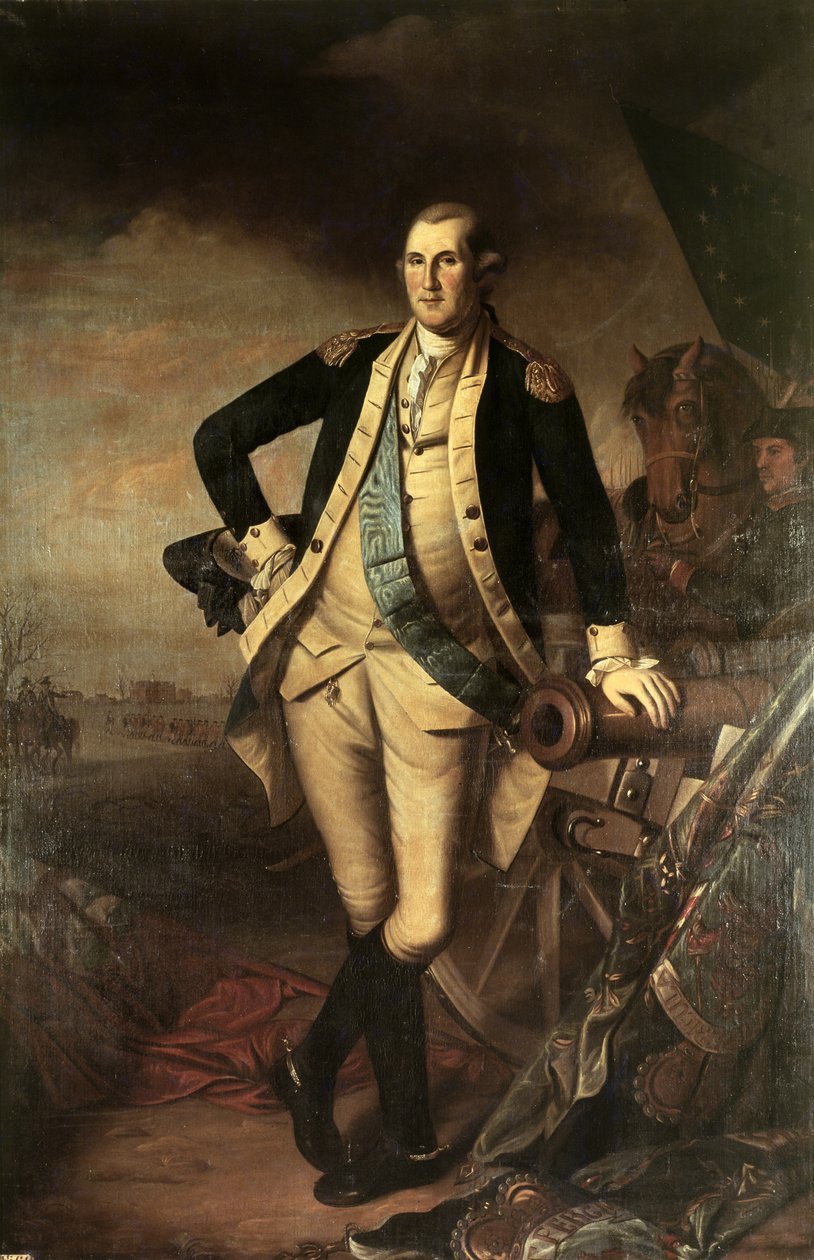 Porträt von George Washington, 1779 von Charles Willson Peale
