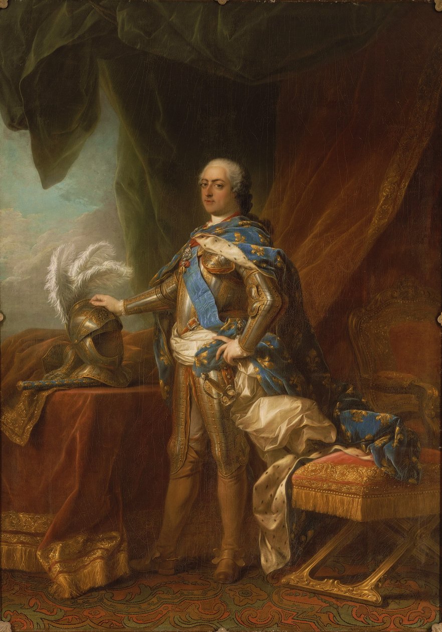 Ludwig XV. in Rüstung von Charles André van Loo