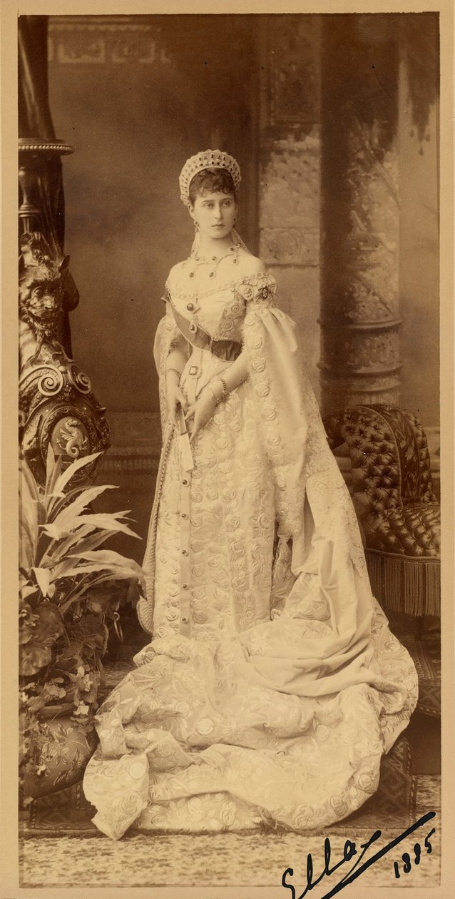 Porträt von Großfürstin Elisabeth Fjodorowna (1864-1918), Prinzessin Elisabeth von Hessen und bei Rhein von Charles Bergamasco