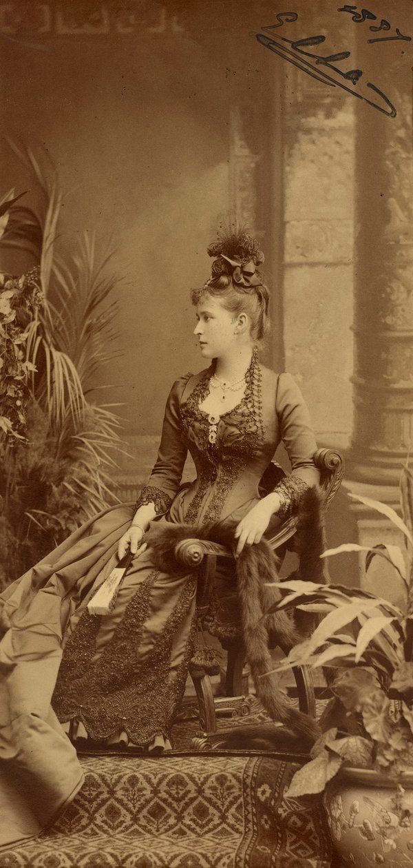 Porträt von Großfürstin Elisabeth Fjodorowna, Prinzessin Elisabeth von Hessen und bei Rhein von Charles Bergamasco
