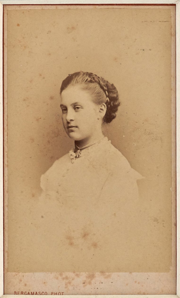 Porträt der Großherzogin Olga Konstantinowna von Russland von Charles Bergamasco
