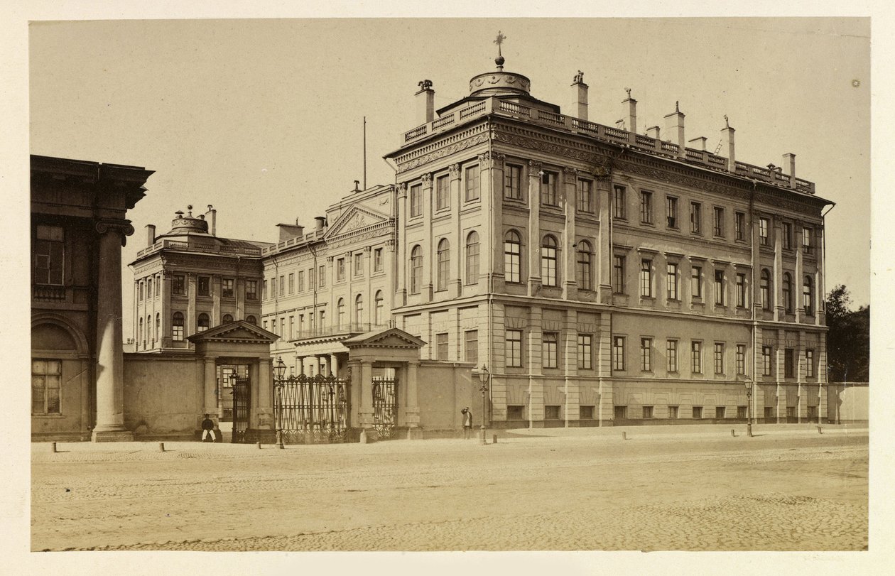Der Anichkov-Palast in Sankt Petersburg von Charles Bergamasco