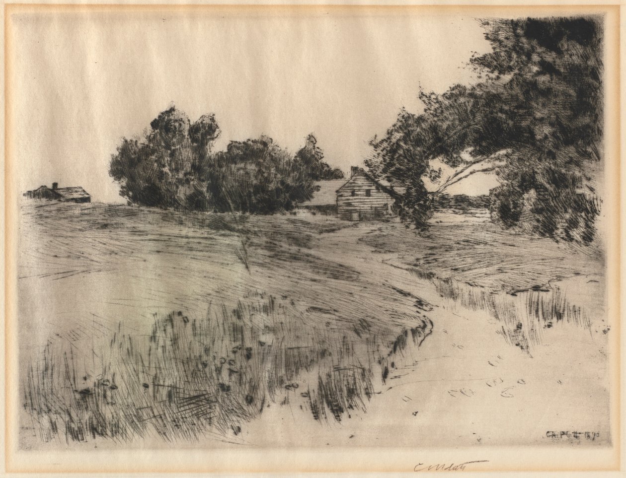 Cape Ann Farm, 1890 von Charles Adams Platt