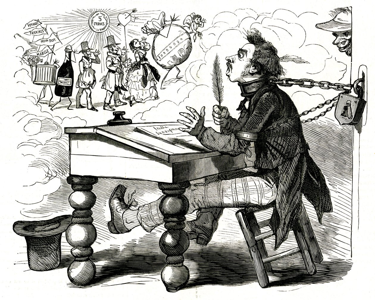 Unbekanntes Bild von Charles Albert dArnoux Bertall