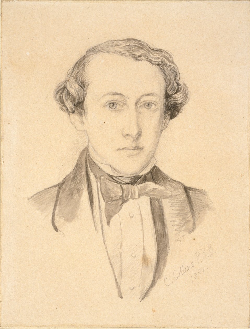 Porträt von Sir John Everett Millais, 1850 von Charles Allston Collins