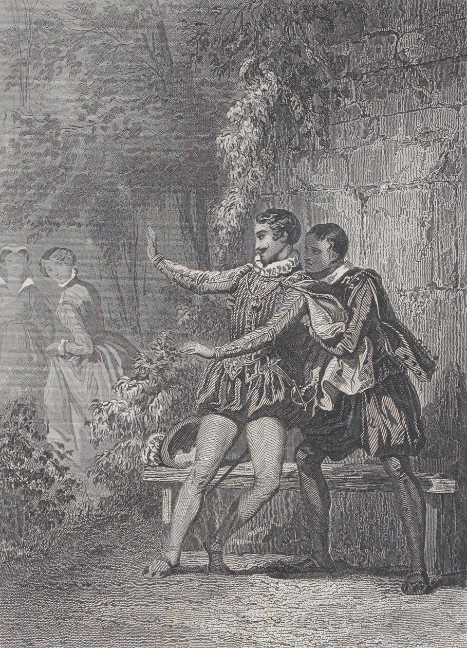 Die Dame von Monsoreau La Dame de Monsoreau, 1830-73 von Charles Amedee Colin