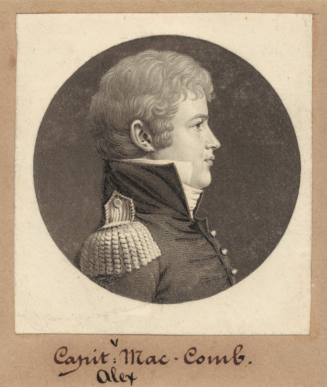 Alexander Macomb, Jr. von Charles B. J. Févret de Saint Mémin