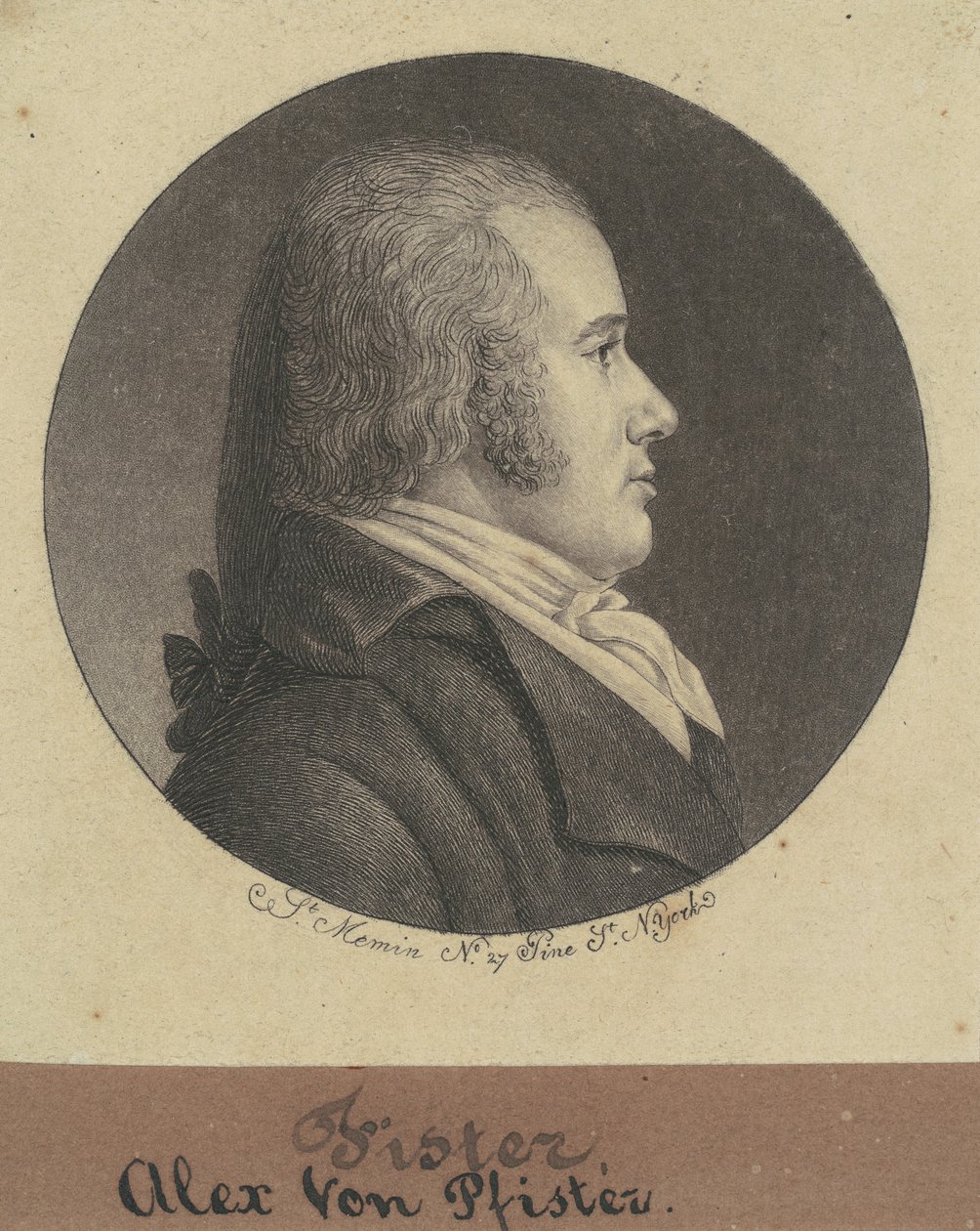 Alexander von Pfister von Charles B. J. Févret de Saint Mémin