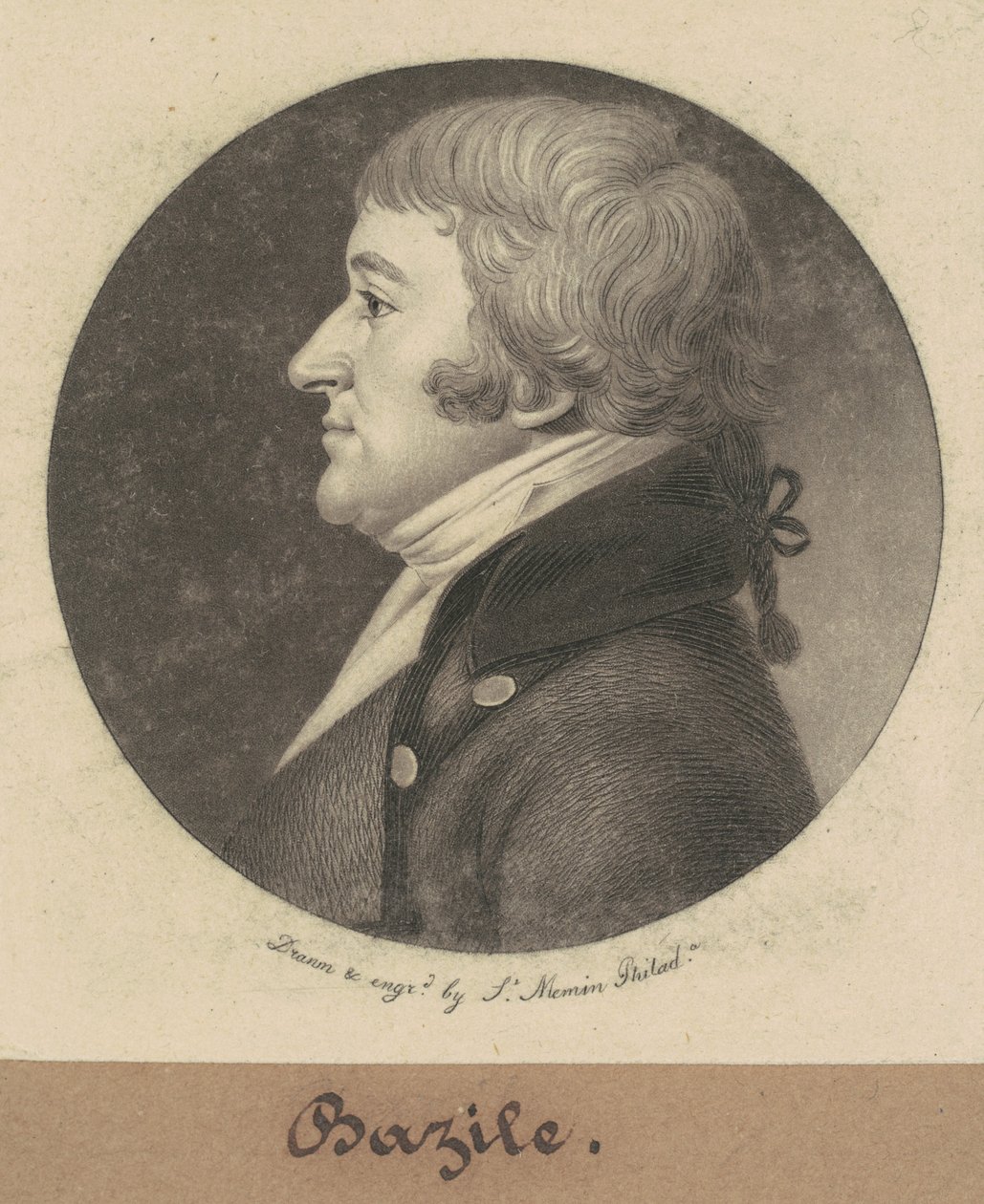 Bazile von Charles B. J. Févret de Saint Mémin