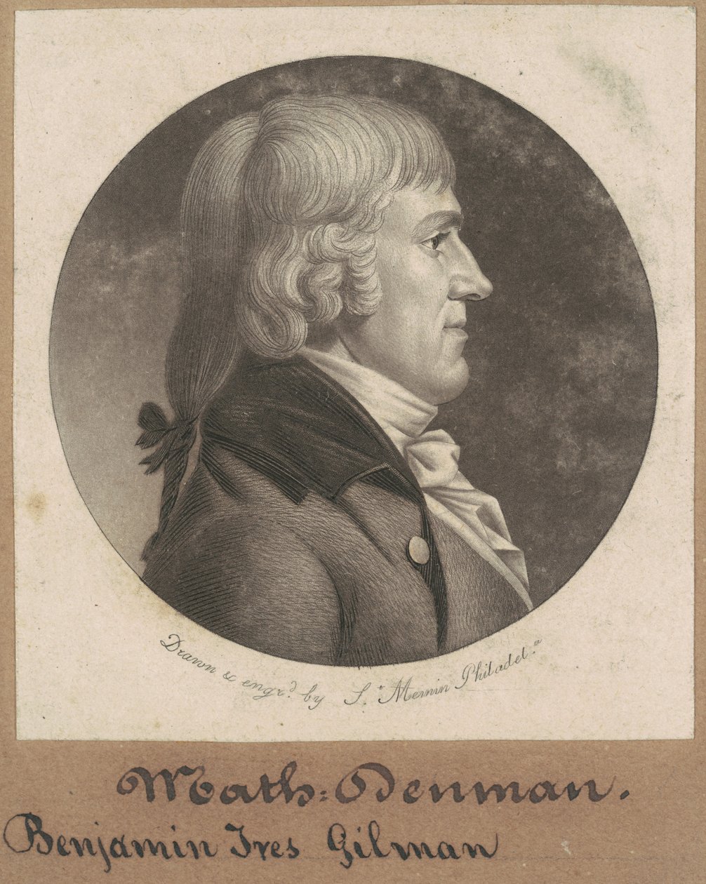 Benjamin Ives Gilman von Charles B. J. Févret de Saint Mémin