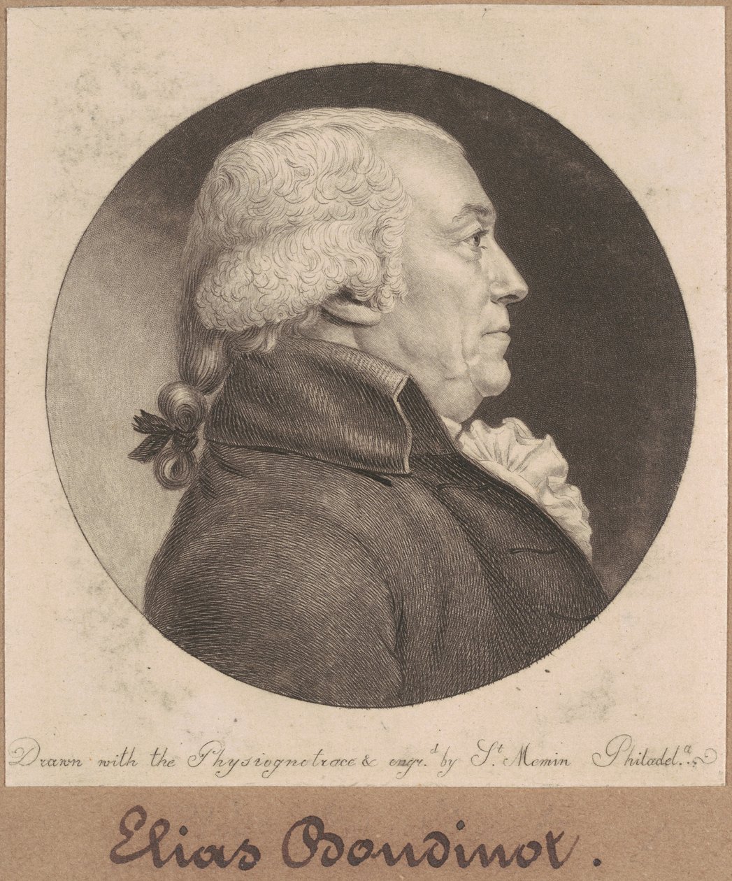 Elias Boudinot von Charles B. J. Févret de Saint Mémin