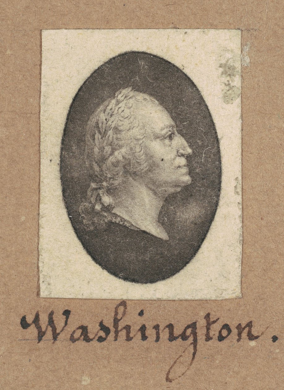 George Washington von Charles B. J. Févret de Saint Mémin