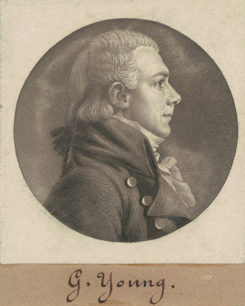 George Young von Charles B. J. Févret de Saint Mémin