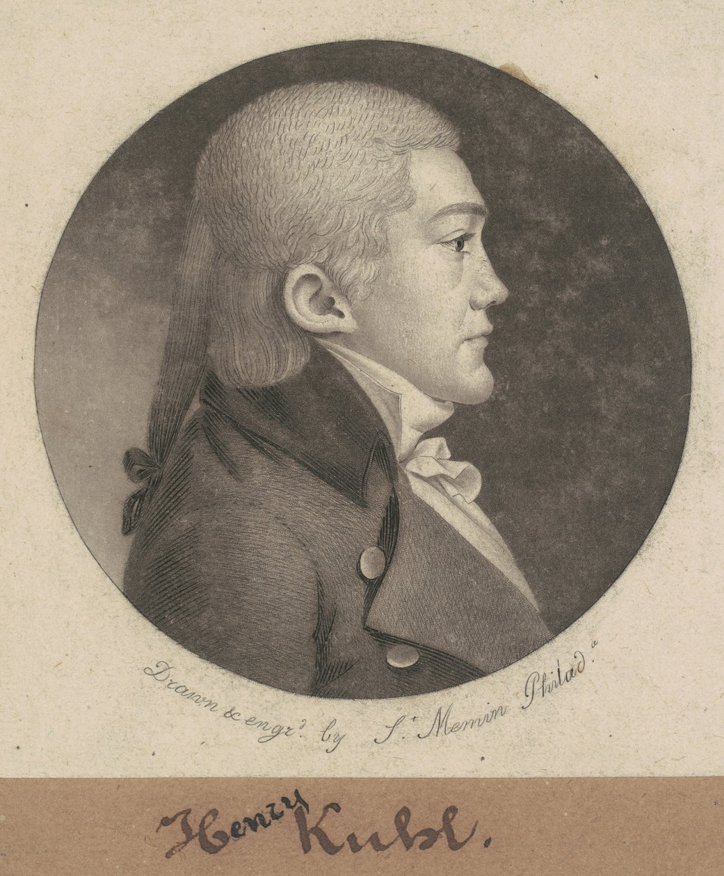 Henry Kuhl von Charles B. J. Févret de Saint Mémin