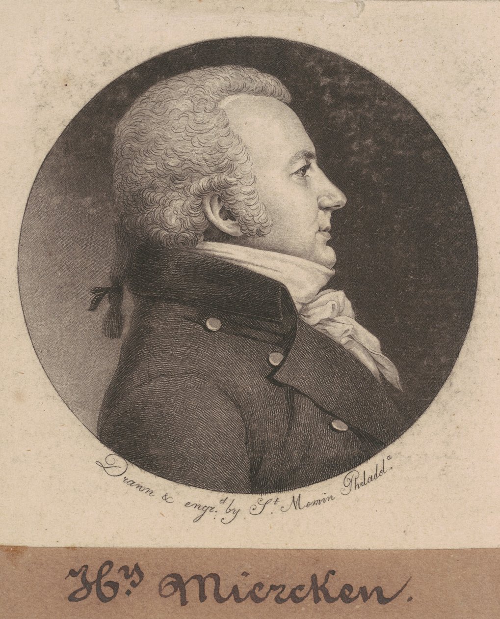Henry Miercken von Charles B. J. Févret de Saint Mémin