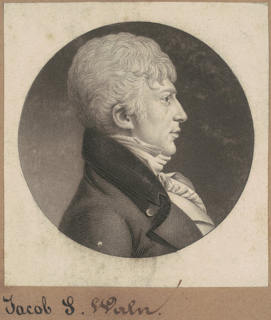 Jacob S. Waln von Charles B. J. Févret de Saint Mémin