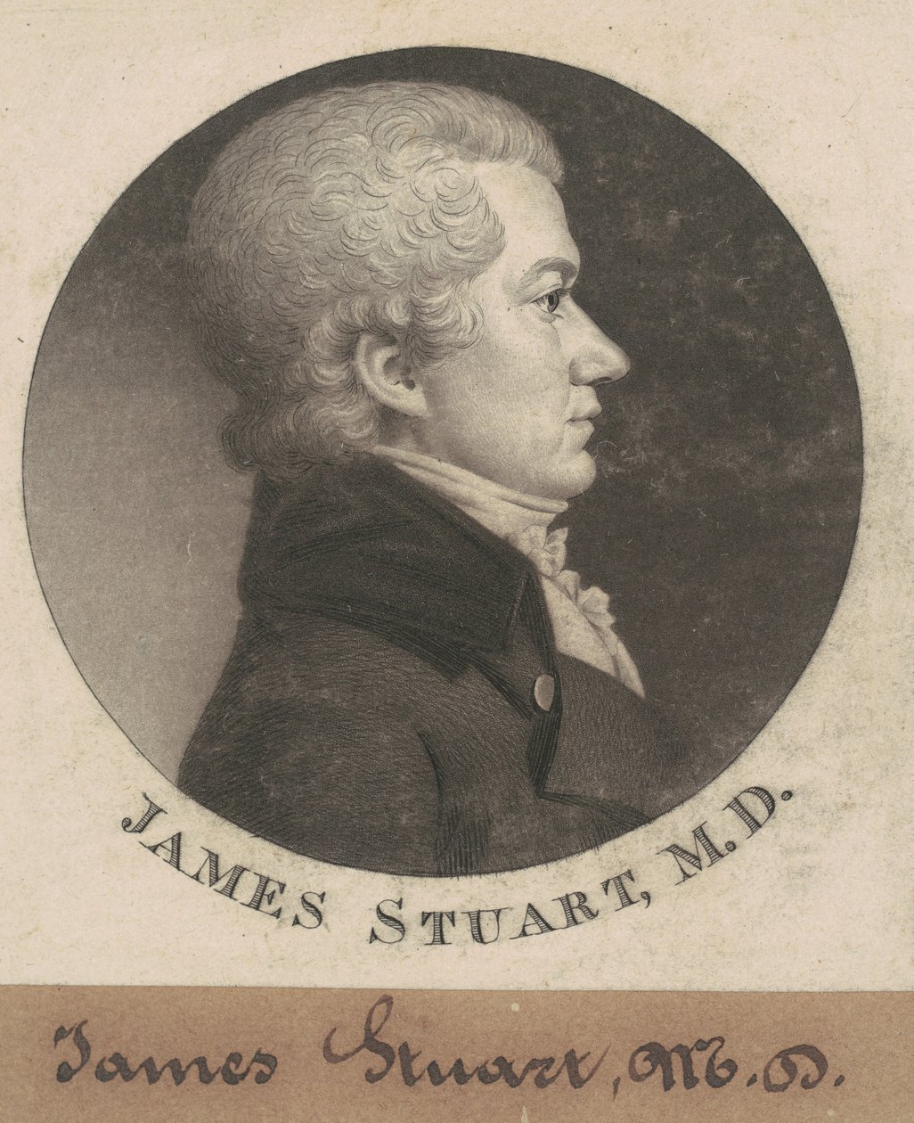James Stuart von Charles B. J. Févret de Saint Mémin