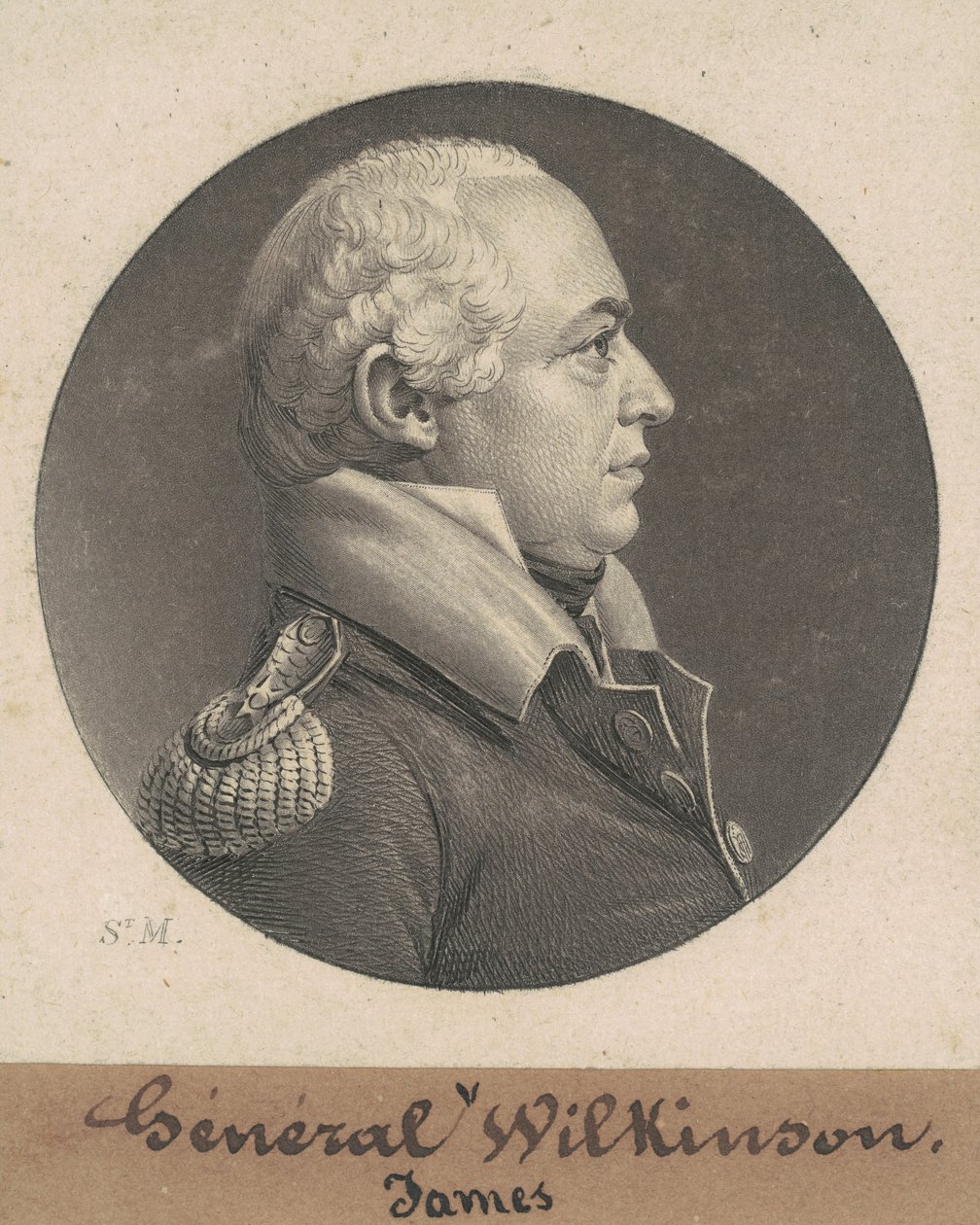 James Wilkinson von Charles B. J. Févret de Saint Mémin