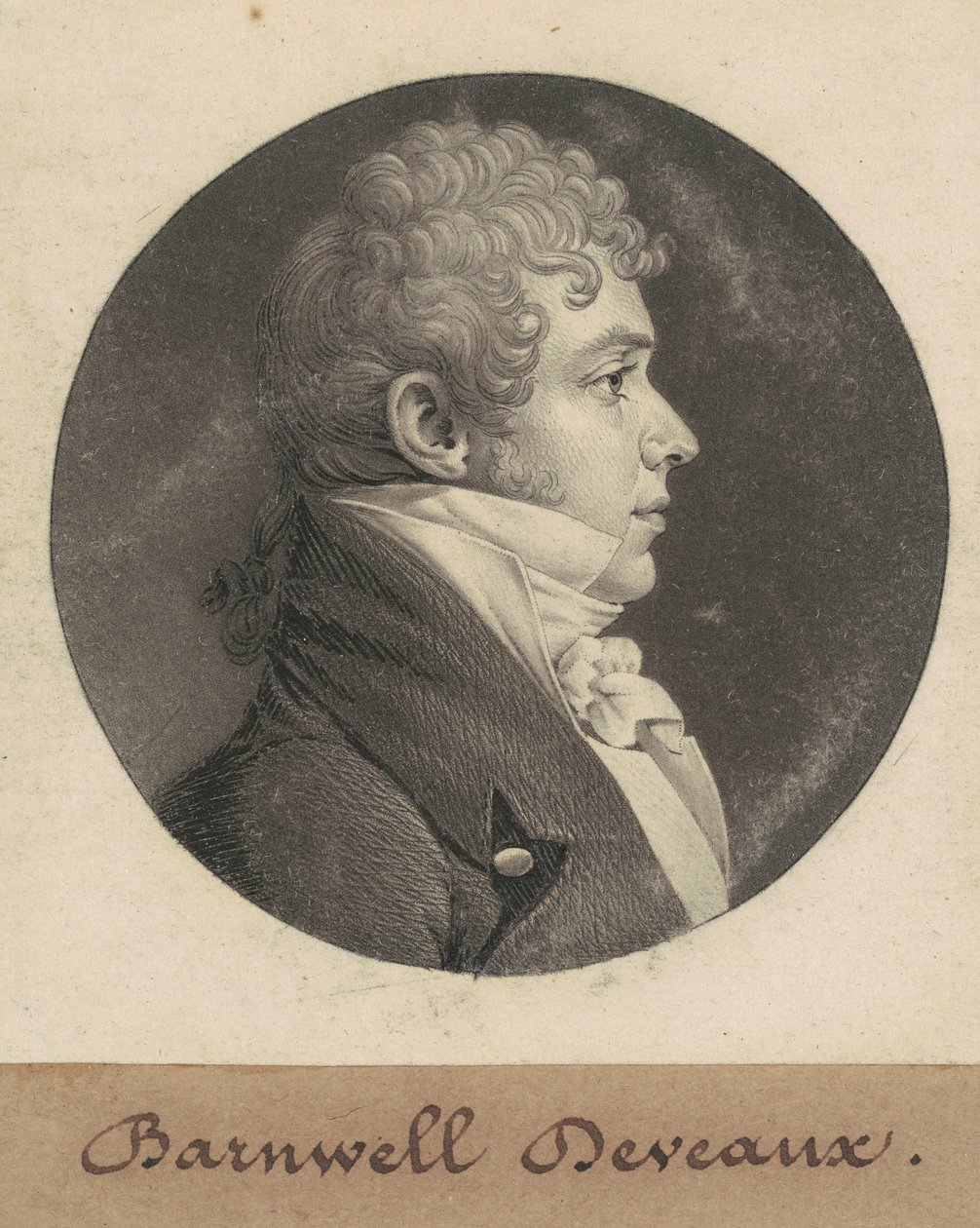 John Barnwell Deveaux von Charles B. J. Févret de Saint Mémin