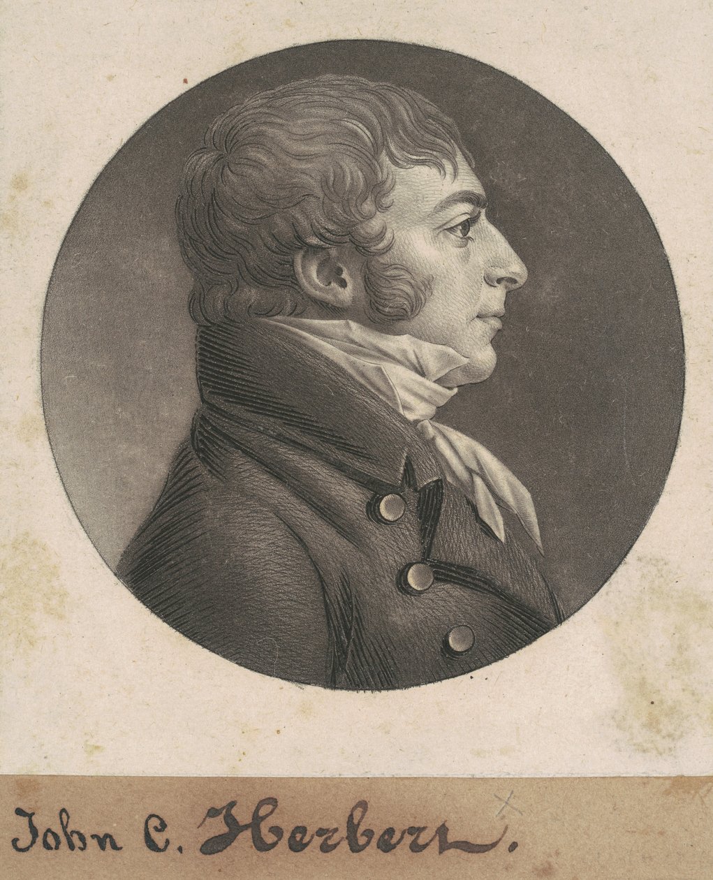 John Carlyle Herbert von Charles B. J. Févret de Saint Mémin