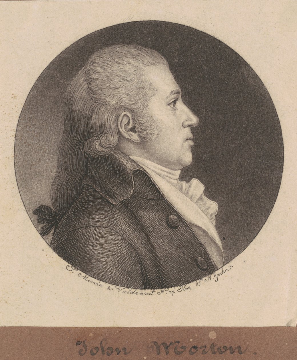 John Morton von Charles B. J. Févret de Saint Mémin