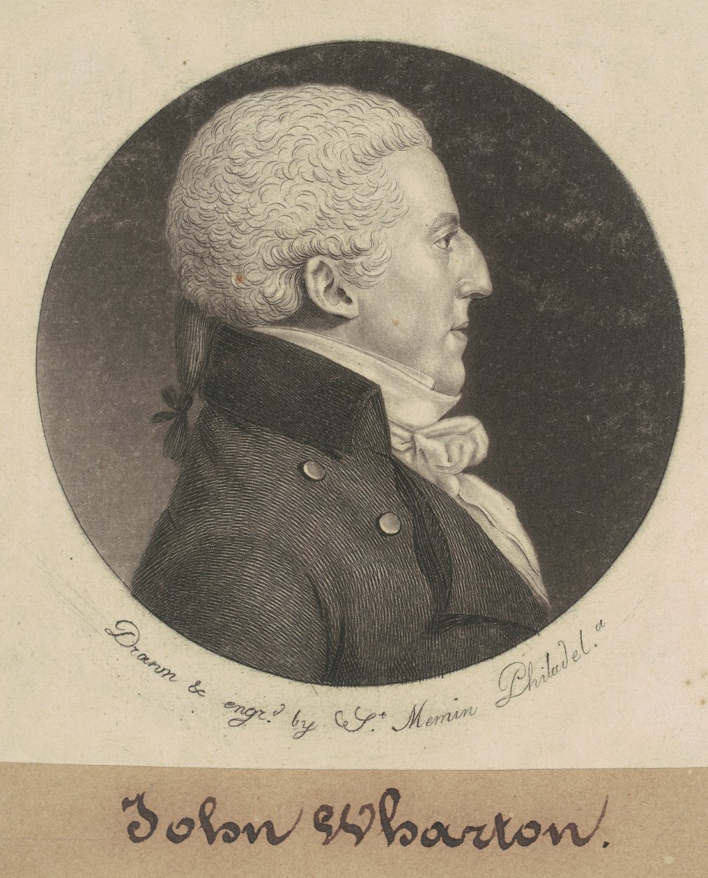 John Wharton von Charles B. J. Févret de Saint Mémin