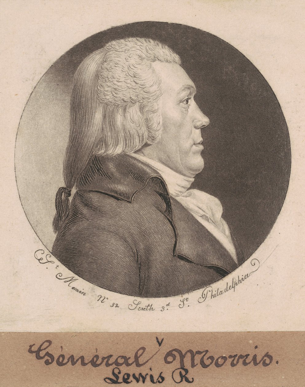 Lewis Richard Morris von Charles B. J. Févret de Saint Mémin