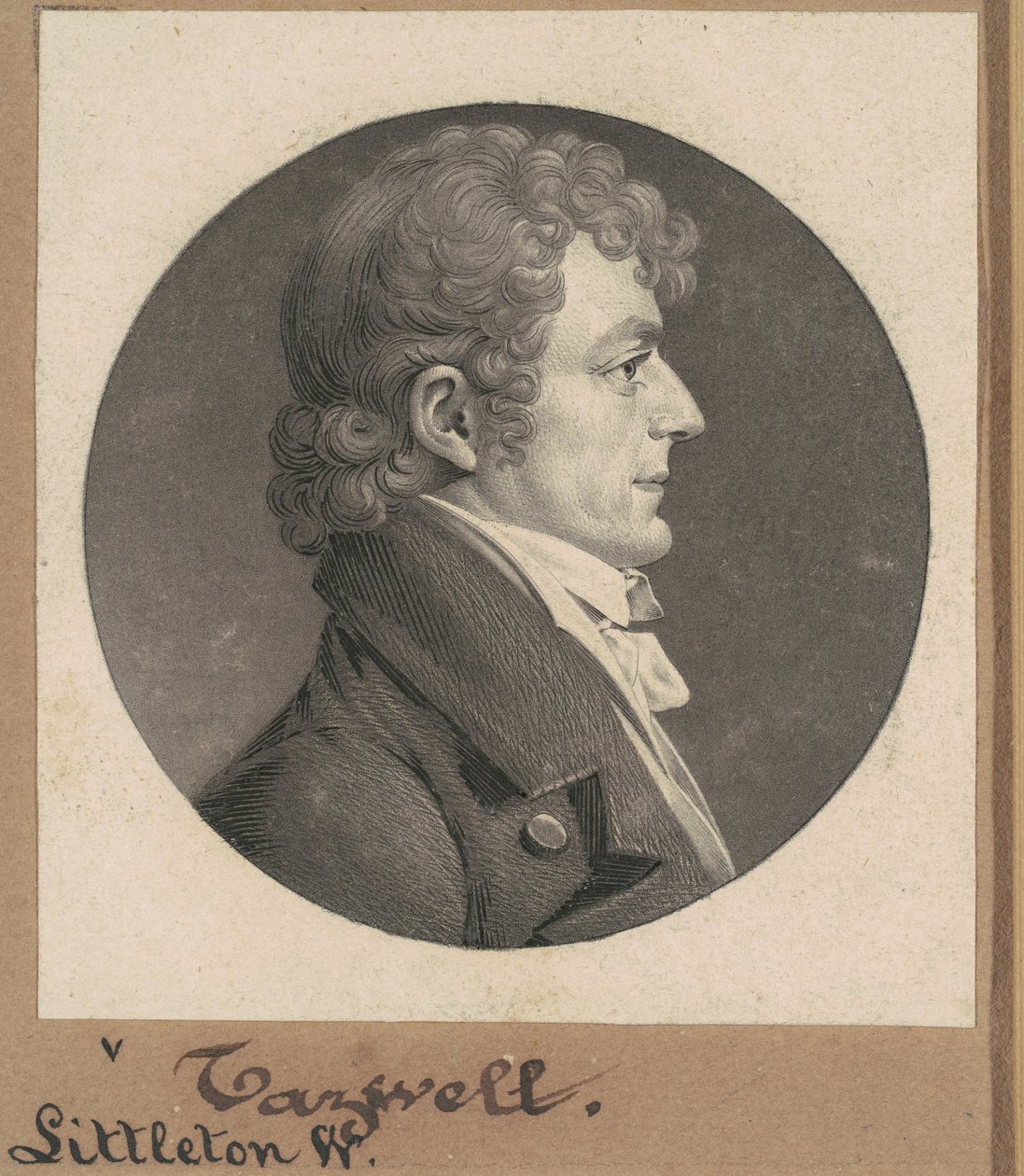 Littleton Waller Tazewell von Charles B. J. Févret de Saint Mémin
