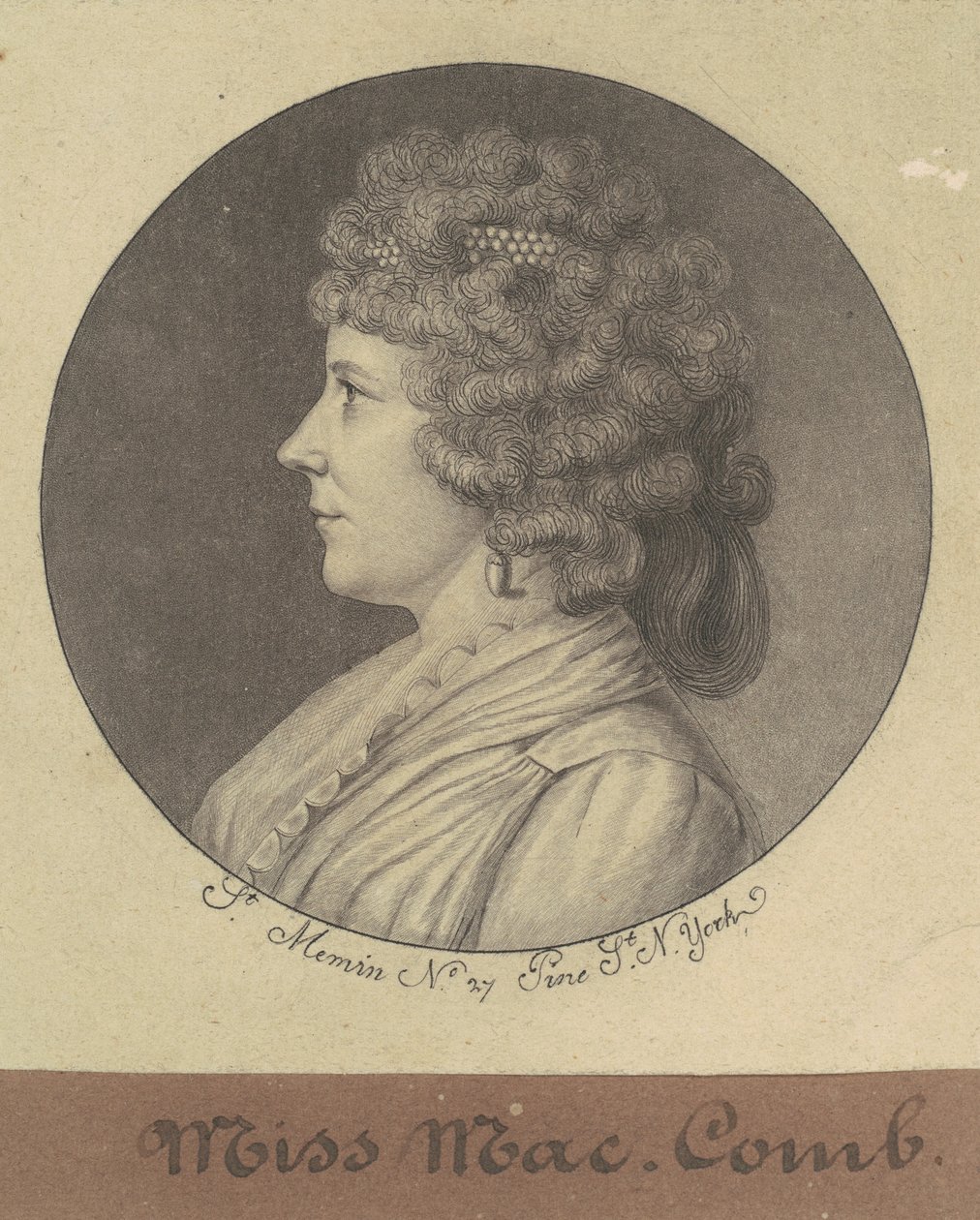 Margaret Marshall Armstrong von Charles B. J. Févret de Saint Mémin