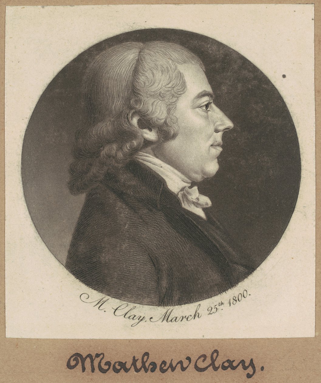Matthew Clay von Charles B. J. Févret de Saint Mémin