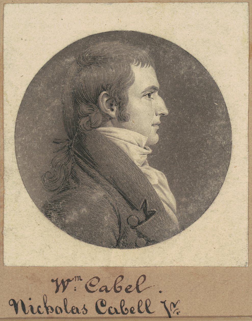 Nicholas Cabell, Jr. von Charles B. J. Févret de Saint Mémin