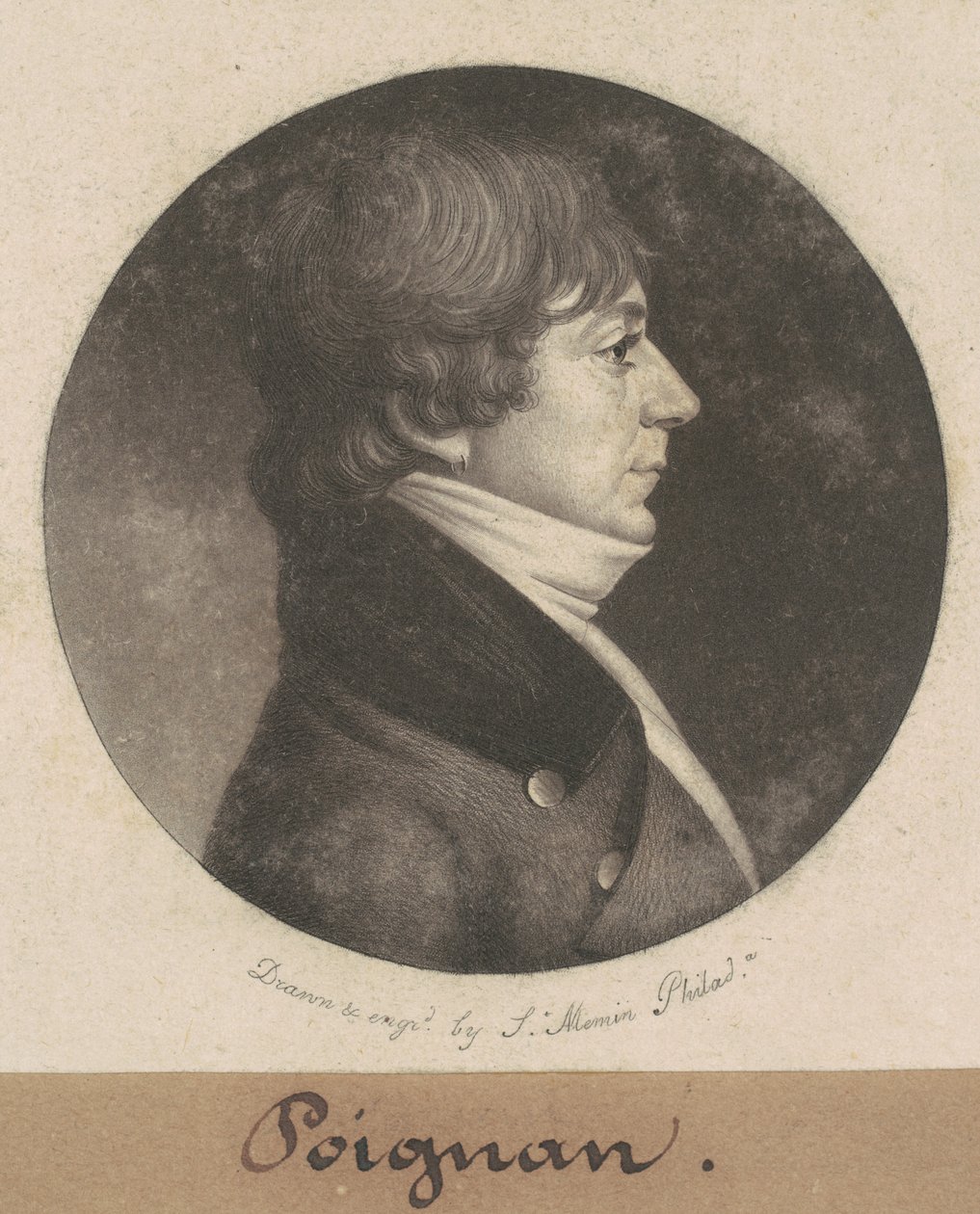 Poignan von Charles B. J. Févret de Saint Mémin
