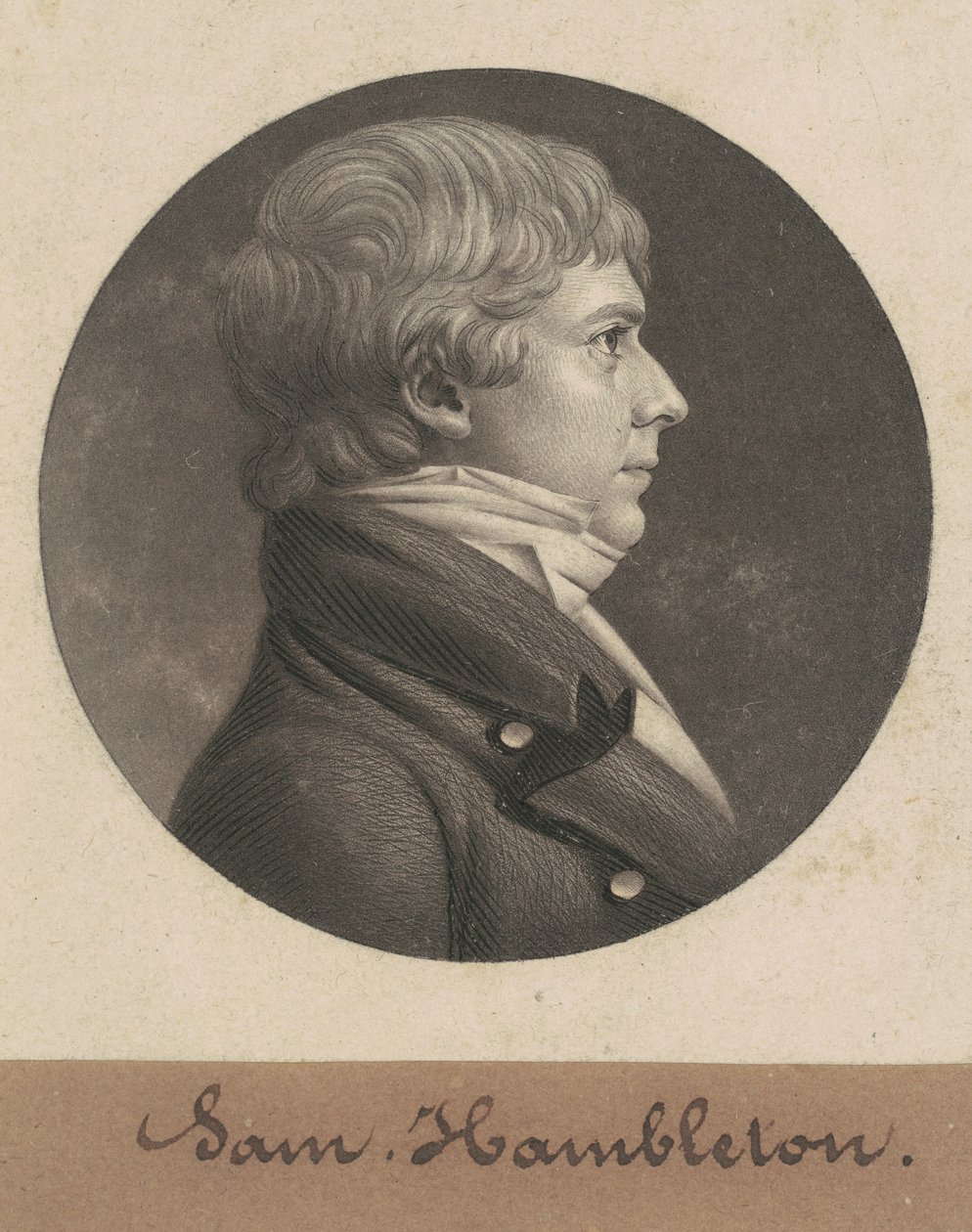 Samuel Hambleton von Charles B. J. Févret de Saint Mémin