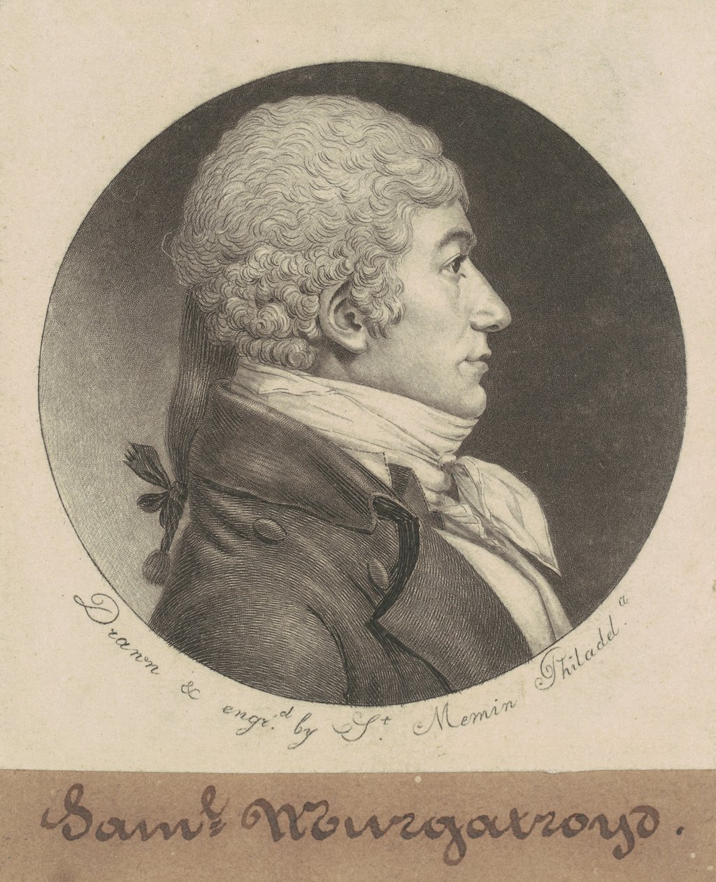 Samuel Murgatroyd von Charles B. J. Févret de Saint Mémin