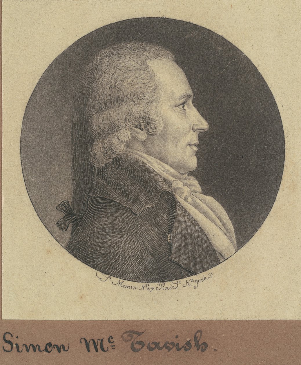Simon McTavish von Charles B. J. Févret de Saint Mémin