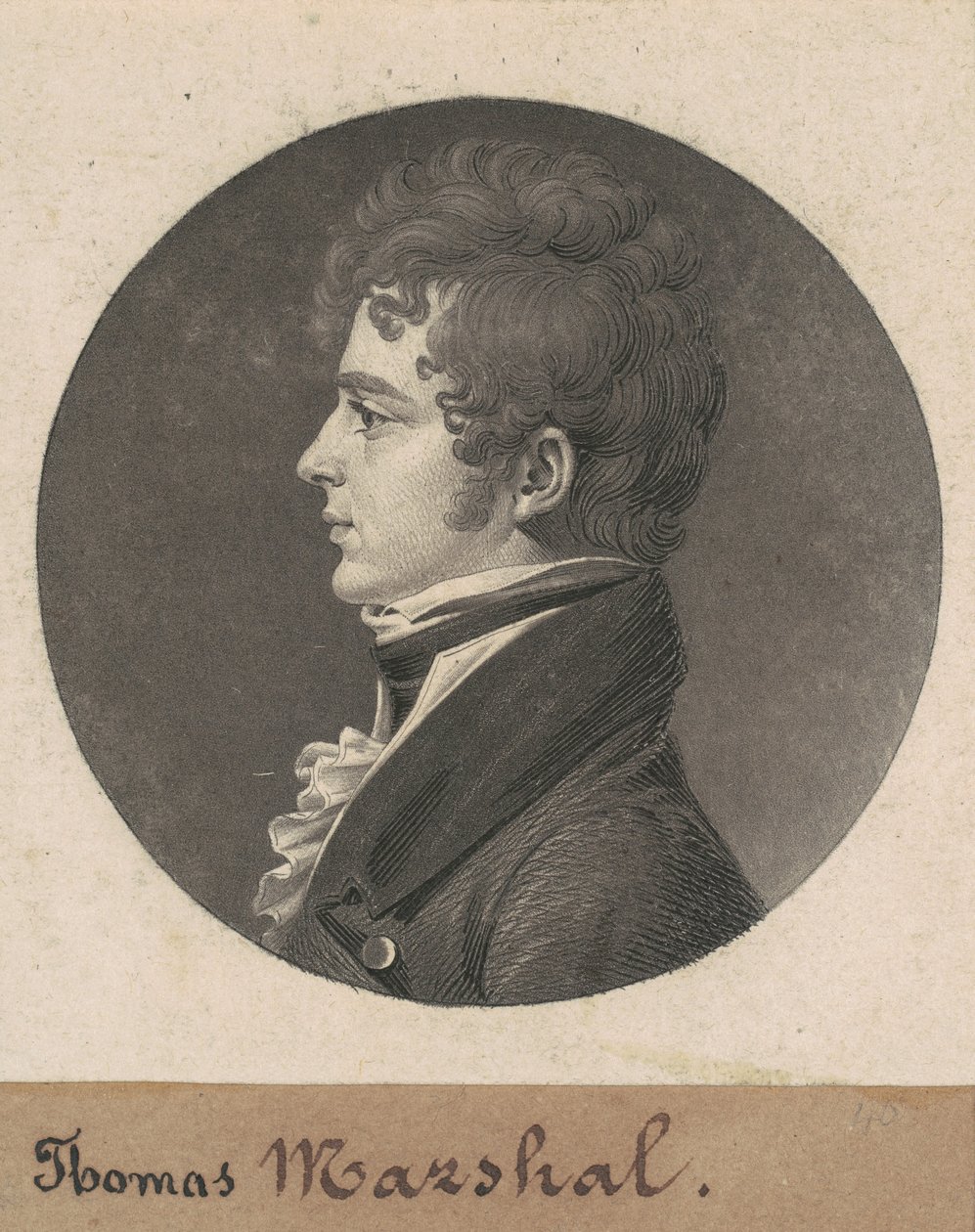 Thomas Marshall von Charles B. J. Févret de Saint Mémin