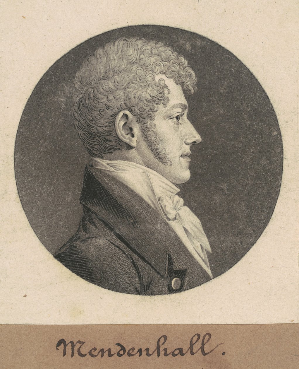 Thomas Mendenhall, Jr. von Charles B. J. Févret de Saint Mémin