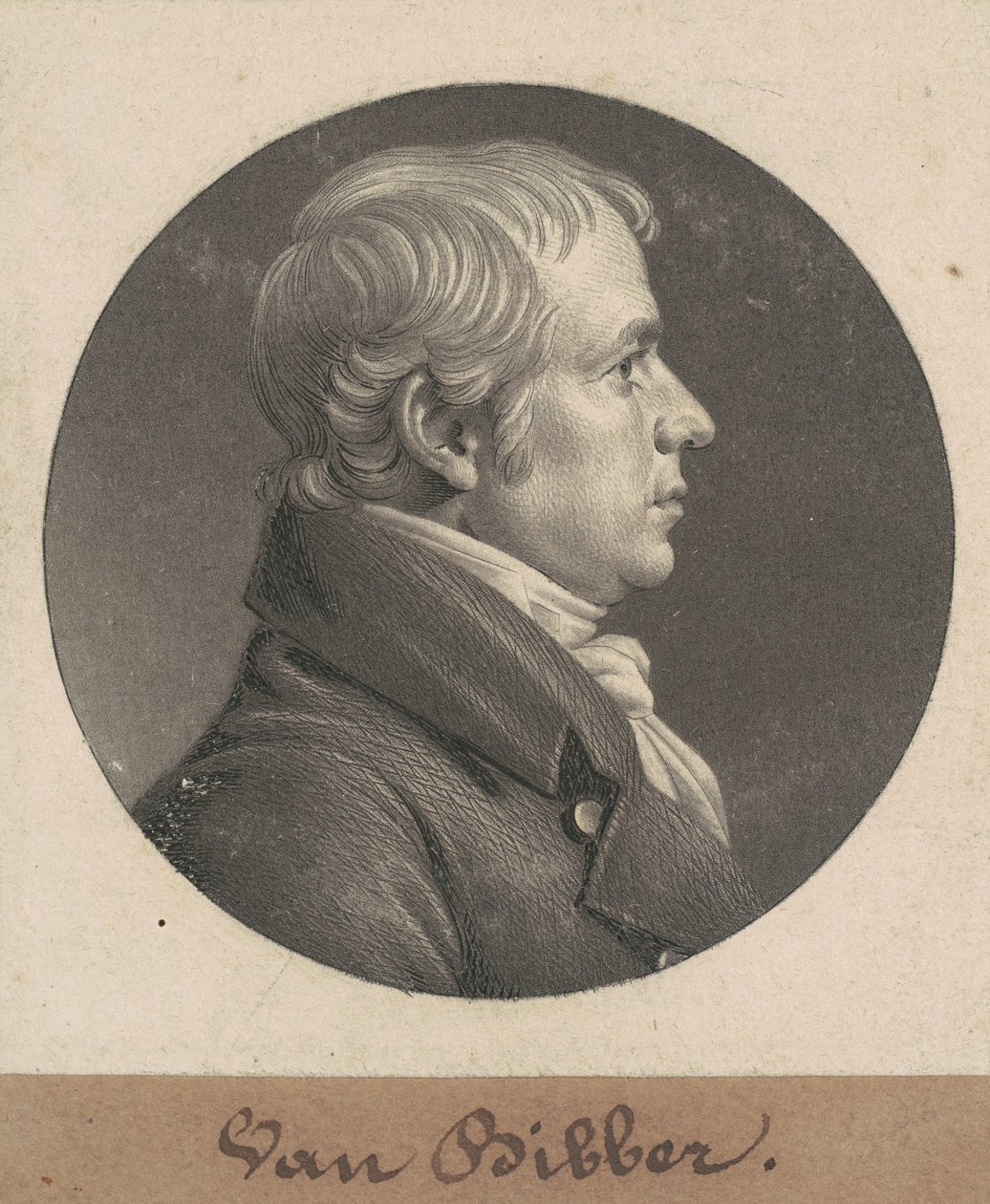 Toppan Webster von Charles B. J. Févret de Saint Mémin