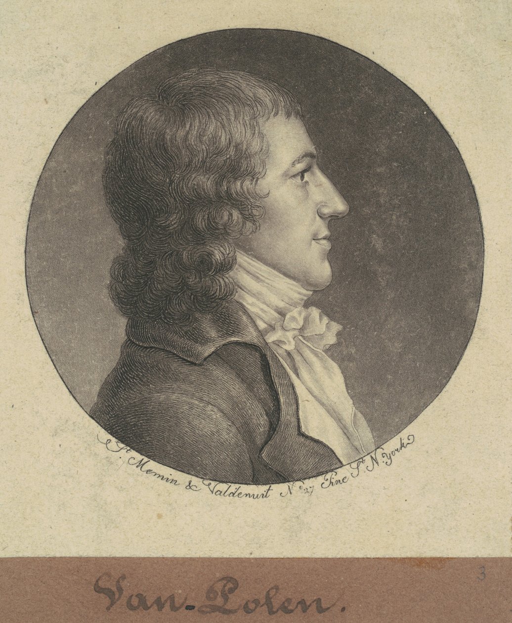 Van Polen von Charles B. J. Févret de Saint Mémin