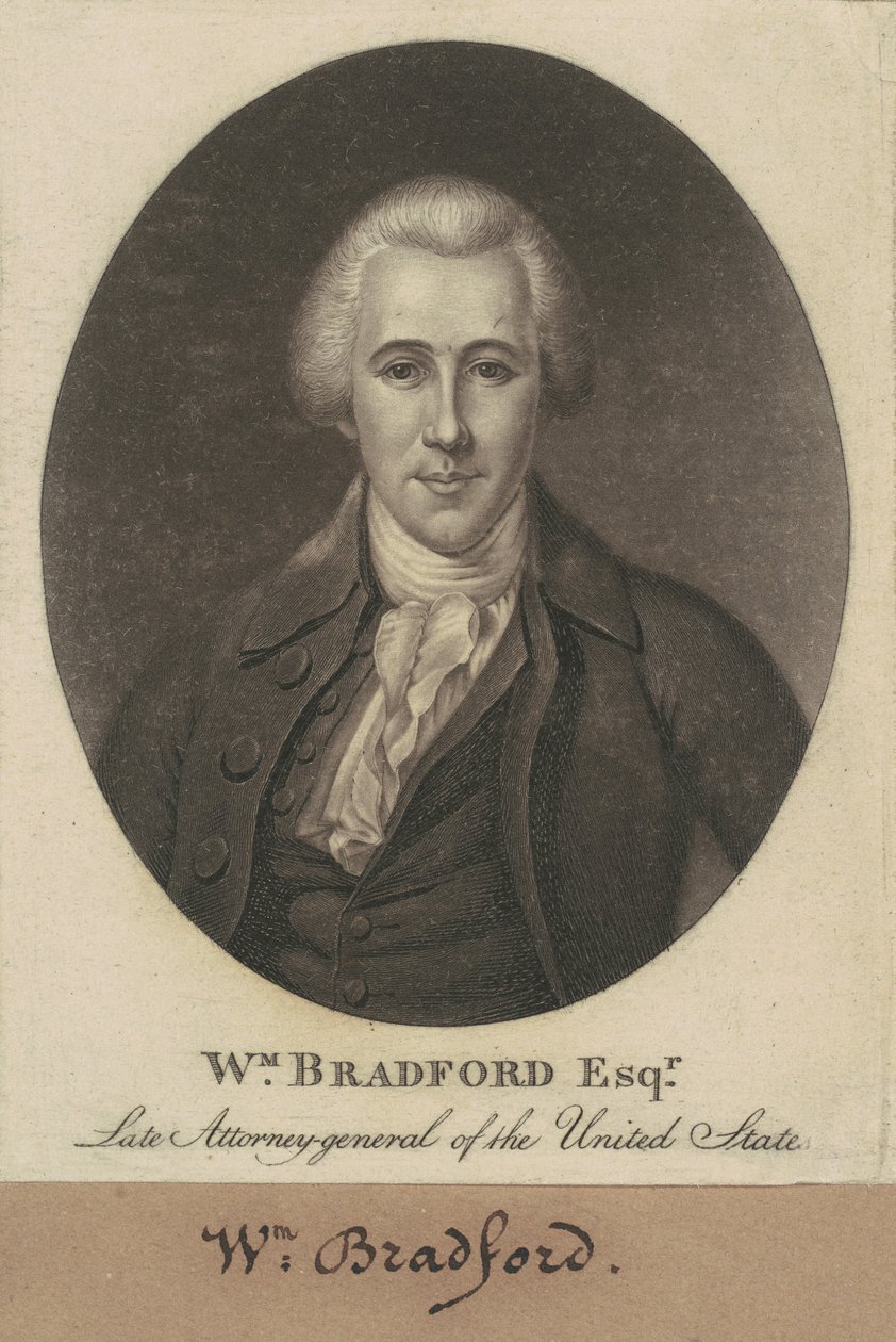 William Bradford von Charles B. J. Févret de Saint Mémin