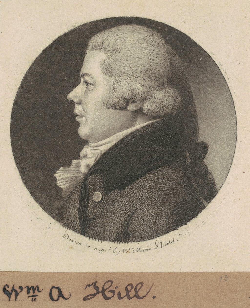 William Henry Hill von Charles B. J. Févret de Saint Mémin