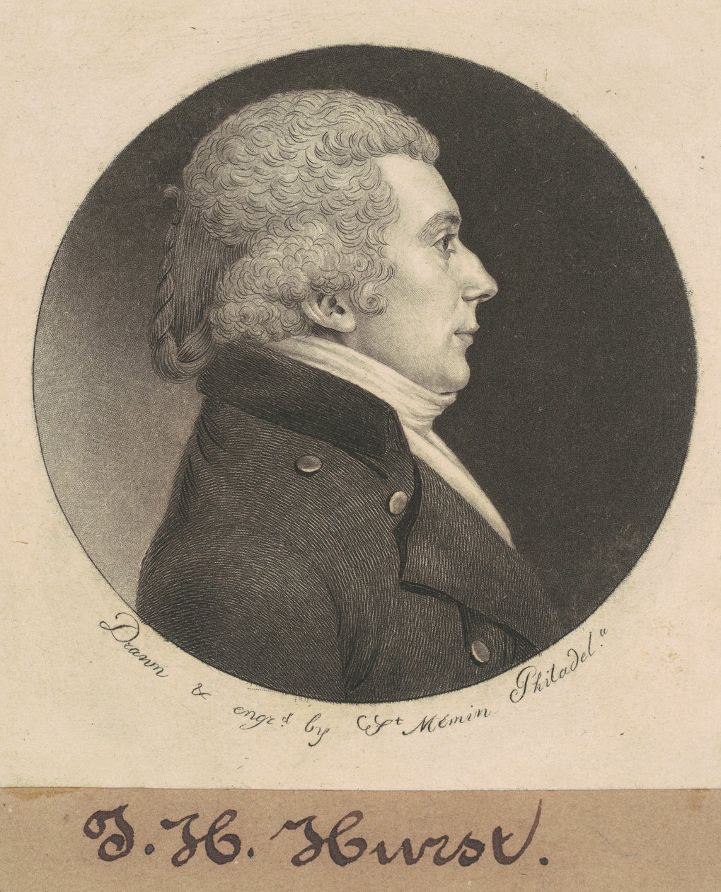 William Hurst von Charles B. J. Févret de Saint Mémin