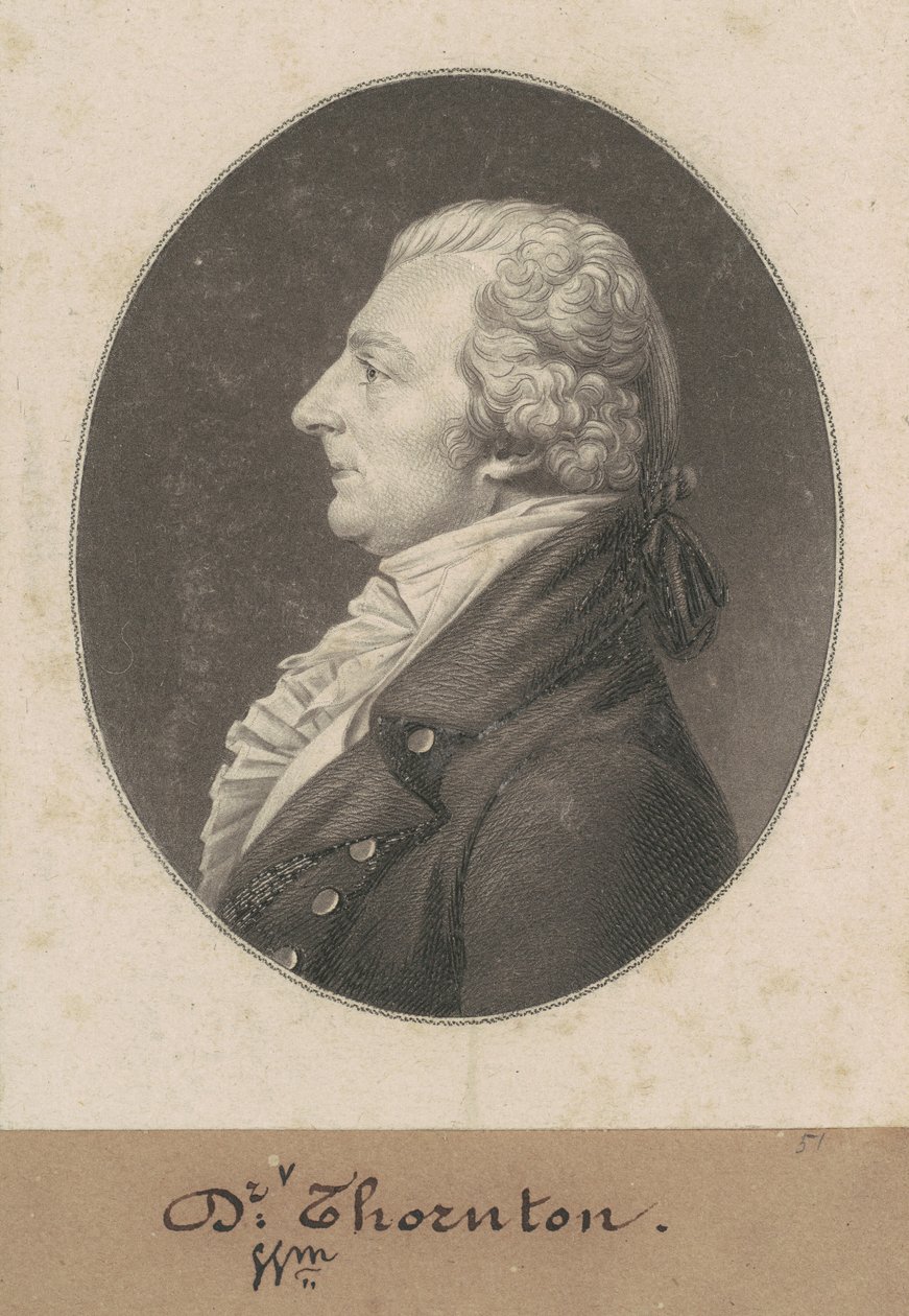 William Thornton von Charles B. J. Févret de Saint Mémin