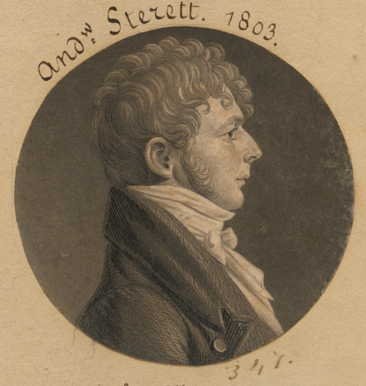 Andrew Sterett von Charles Balthazar Julien Févret de Saint-Mémin