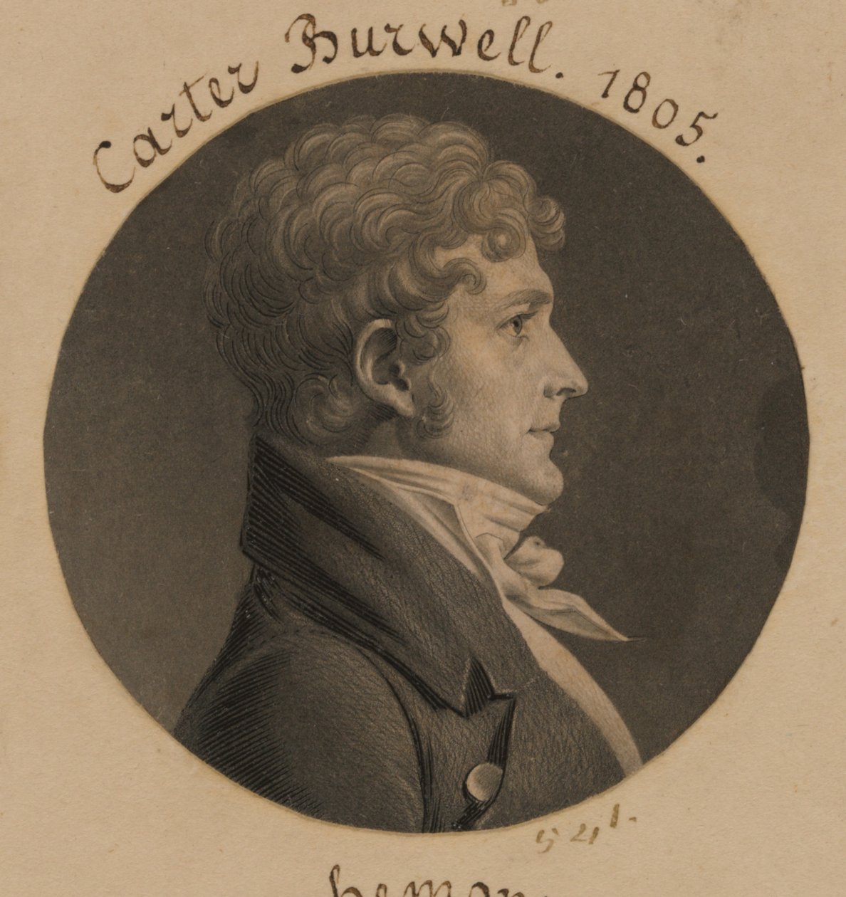 Carter Burwell von Charles Balthazar Julien Févret de Saint-Mémin