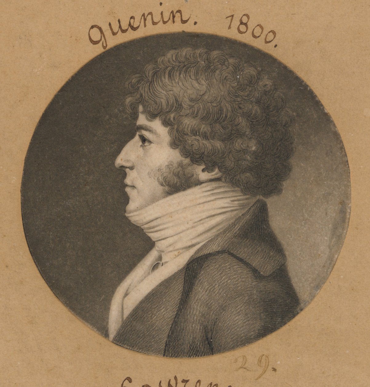 Guenin von Charles Balthazar Julien Févret de Saint-Mémin