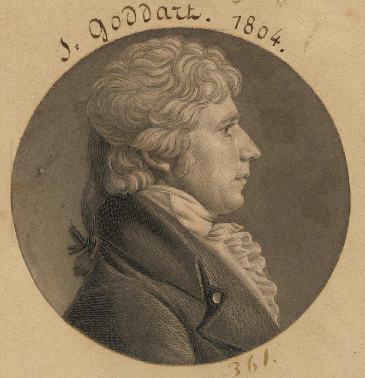 James Campbell von Charles Balthazar Julien Févret de Saint-Mémin